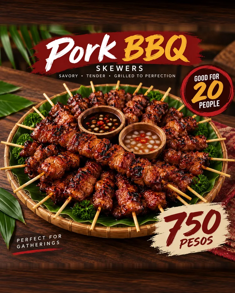 Pork BBQ Party Tray
